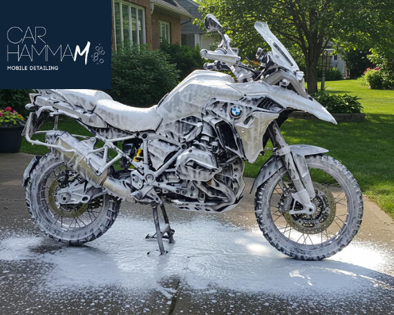 North york motorcyle detailing