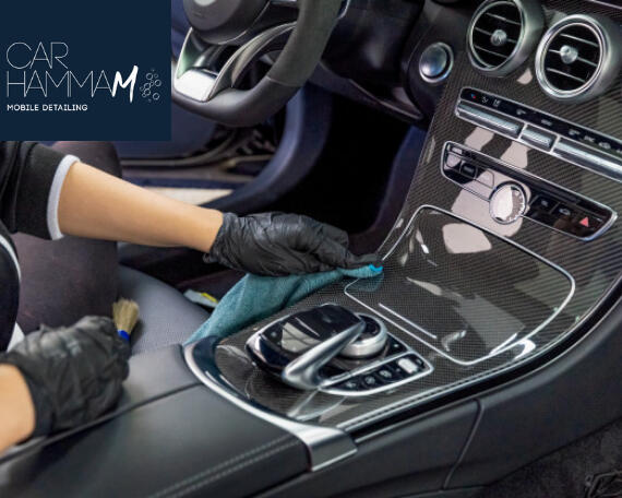 Car interior detailing