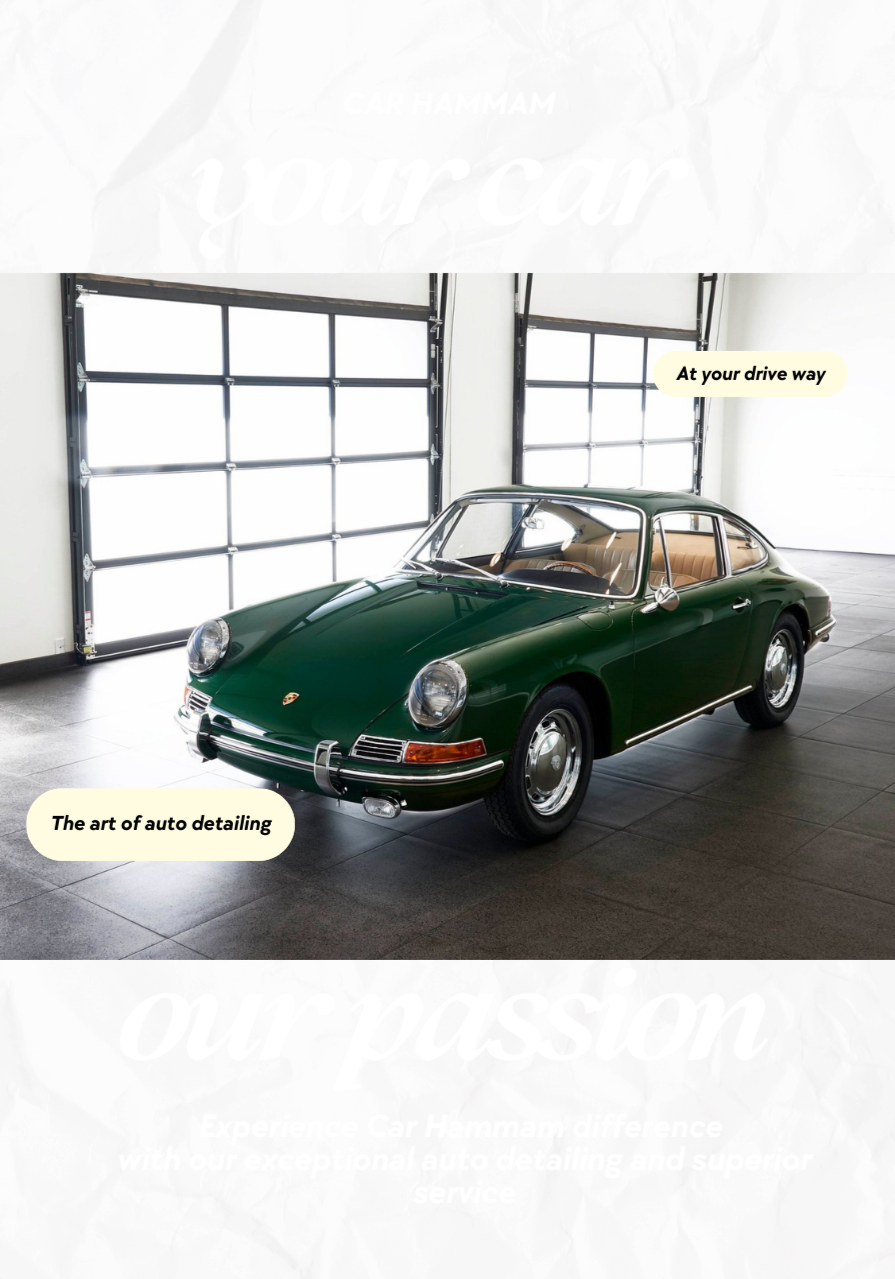 Car Hammam - Mobile Car Detailing Service in the GTA